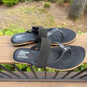 Sorel Women's Ella II Easy Flip Sandals Size 12